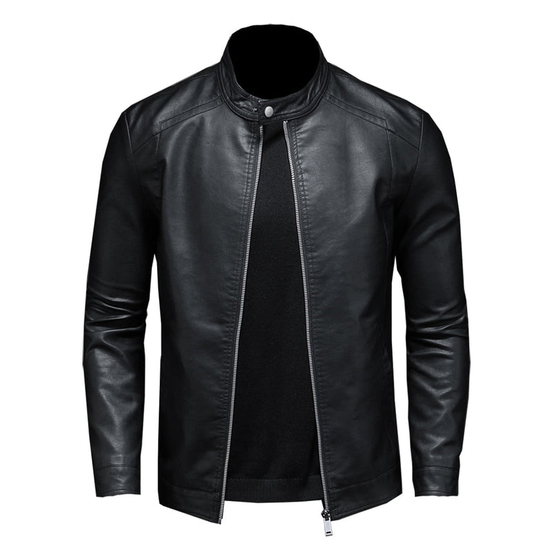 Jaqueta Masculina de Couro Classic Sampaio®