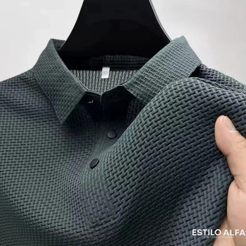 [Leve 5, Pague Só 3] Camisa Polo Norellio em Malha de Seda Gelo e Viscose Tecnológica (Menos de R$20 Por Camisa!)
